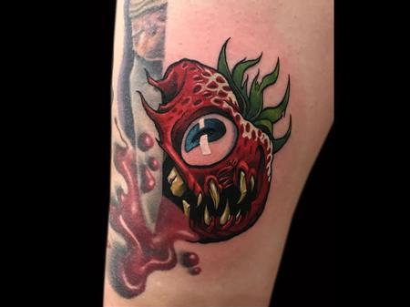 Tattoos - Strawberry Slice - 140684